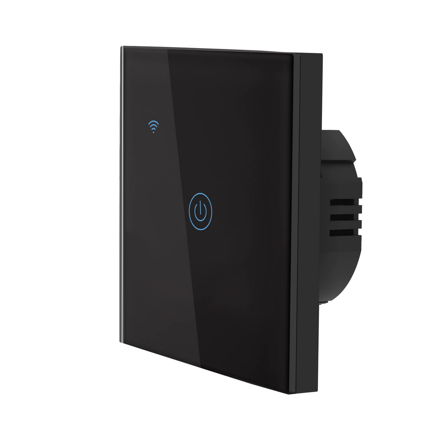 Panneau Mural Intelligent WiFi Standard EU avec Interrupteur Tactile 1/2/3/4 Voies – Contrôle Vocal