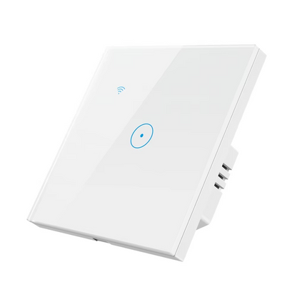 Panneau Mural Intelligent WiFi Standard EU avec Interrupteur Tactile 1/2/3/4 Voies – Contrôle Vocal