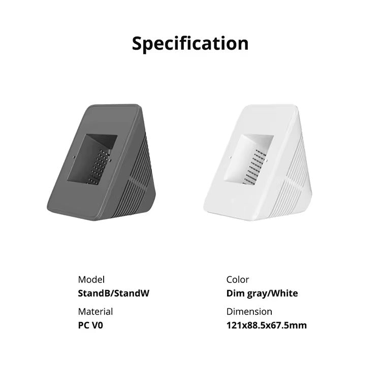 Support de Bureau EU pour Écran Smart Tuya  4"– Socle en Plastique