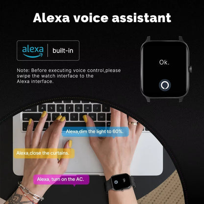 ALEXA au Poignet – Montre Connectée MOES V15S & GT5S