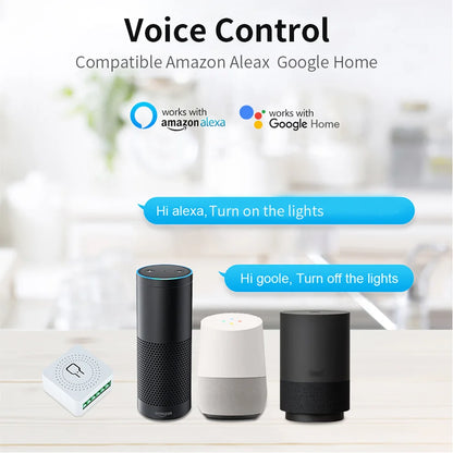 Interrupteur Mural Intelligent WiFi 16A – Alexa & Google Home