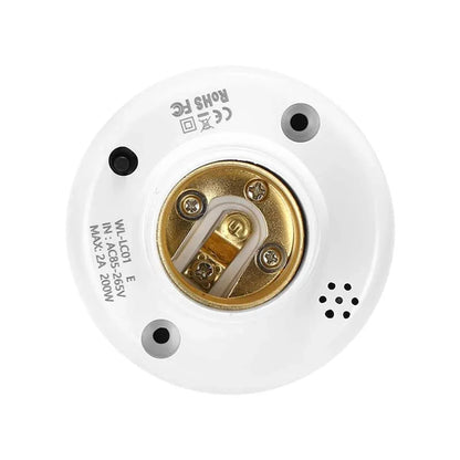 Douille Intelligente ZigBee/WiFi E27 – Contrôle Vocal & à Distance