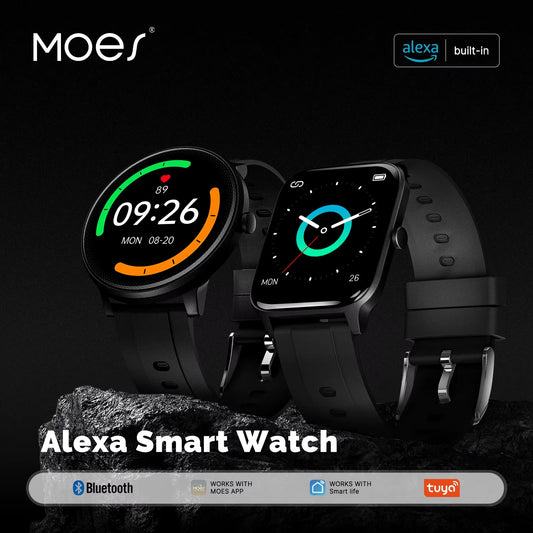 ALEXA au Poignet – Montre Connectée MOES V15S & GT5S